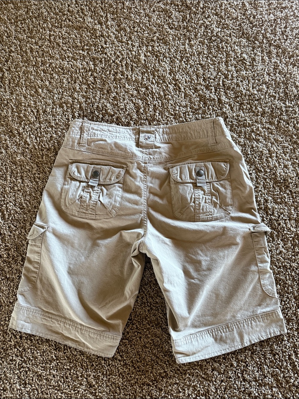 Kuhl Women's Light Khaki Cargo Shorts